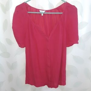 Red Joie Silk Blouse